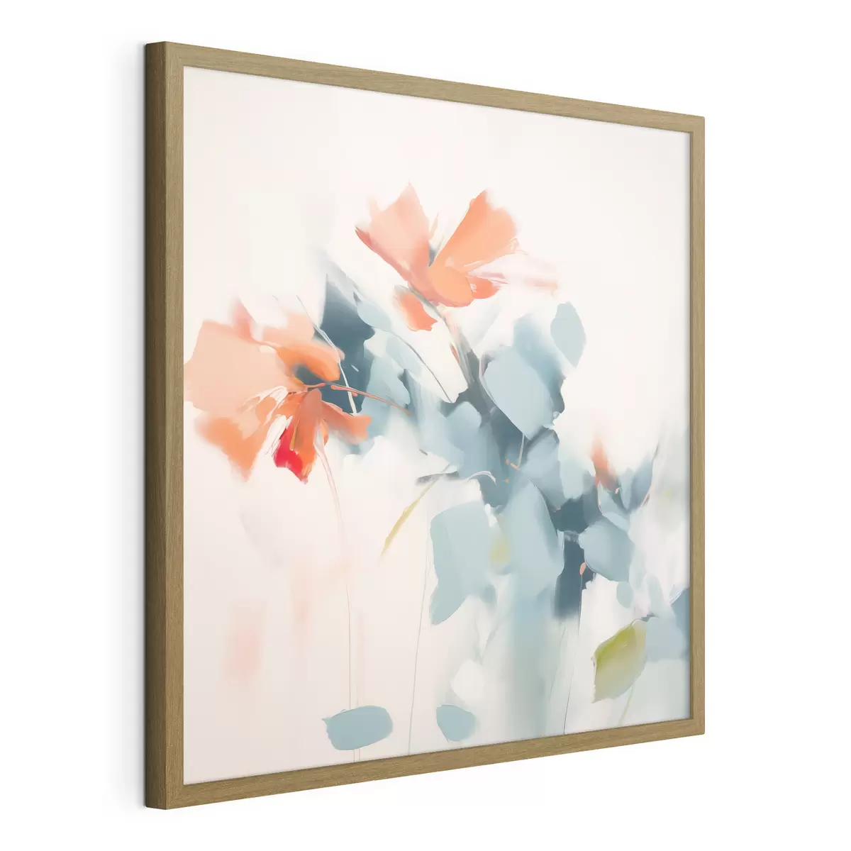 Poster Imitation de fleurs abstraites f45303