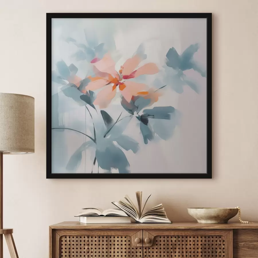 Papier peint Fleurs abstraites f45304