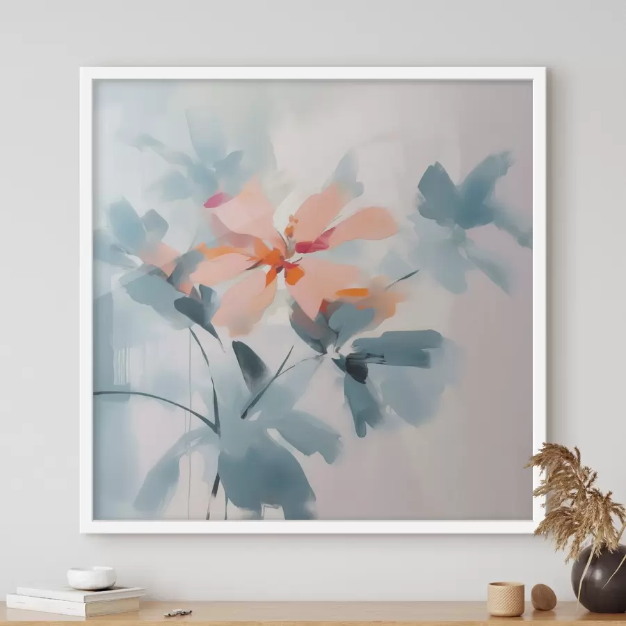 Papier peint Fleurs abstraites f45304