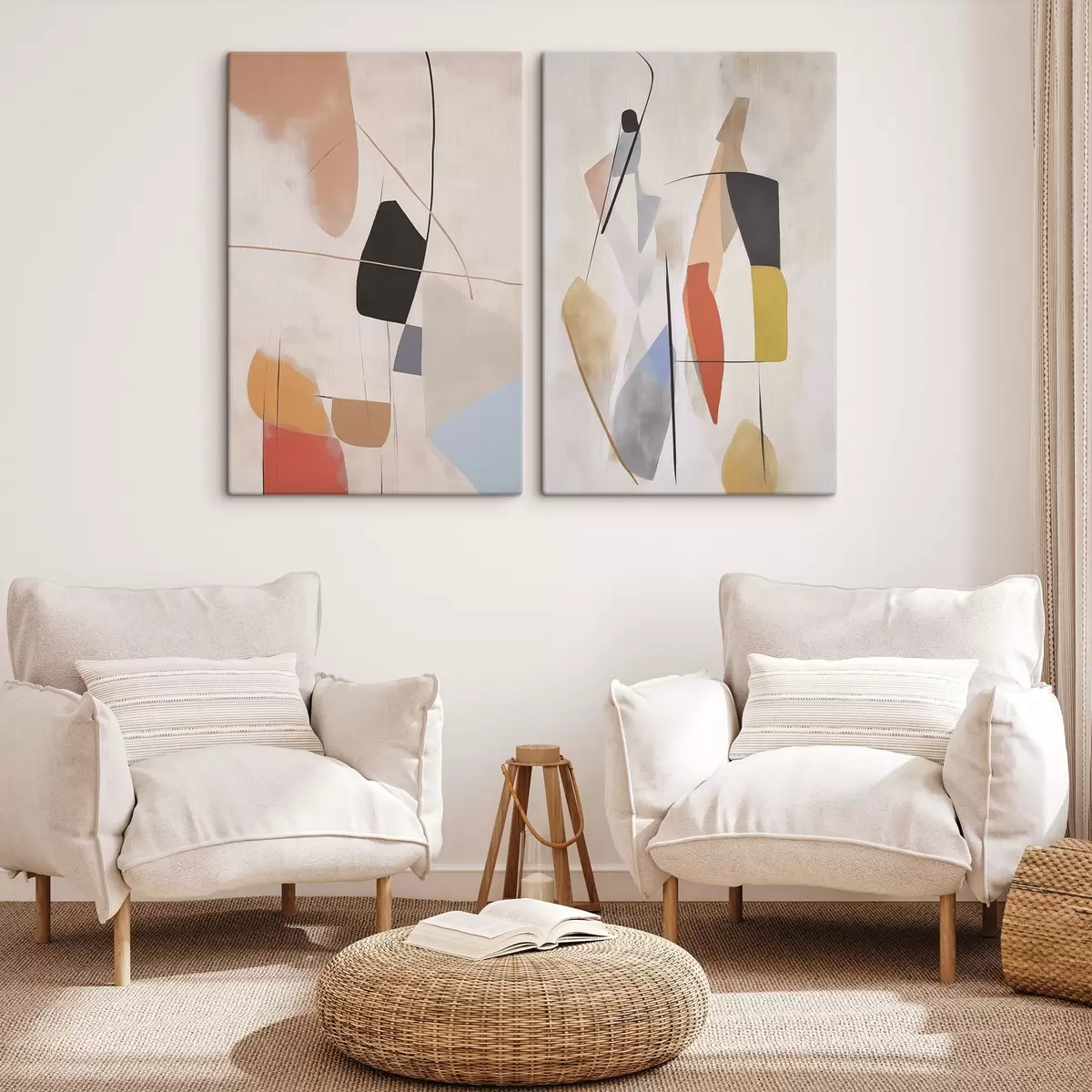 Tableau Abstraction géométrique m00562