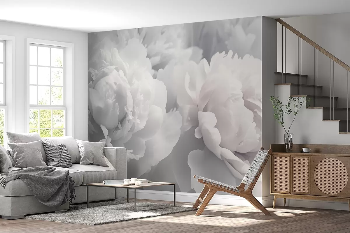 Papier peint Pivoines w04336
