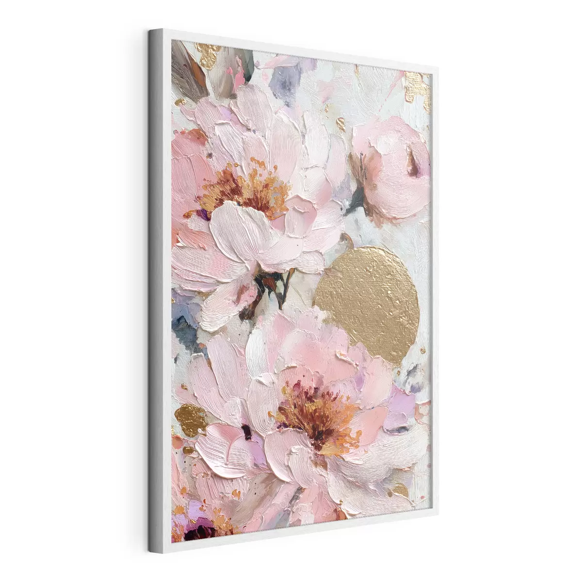 Poster Composition florale : fleurs abstraites f45250