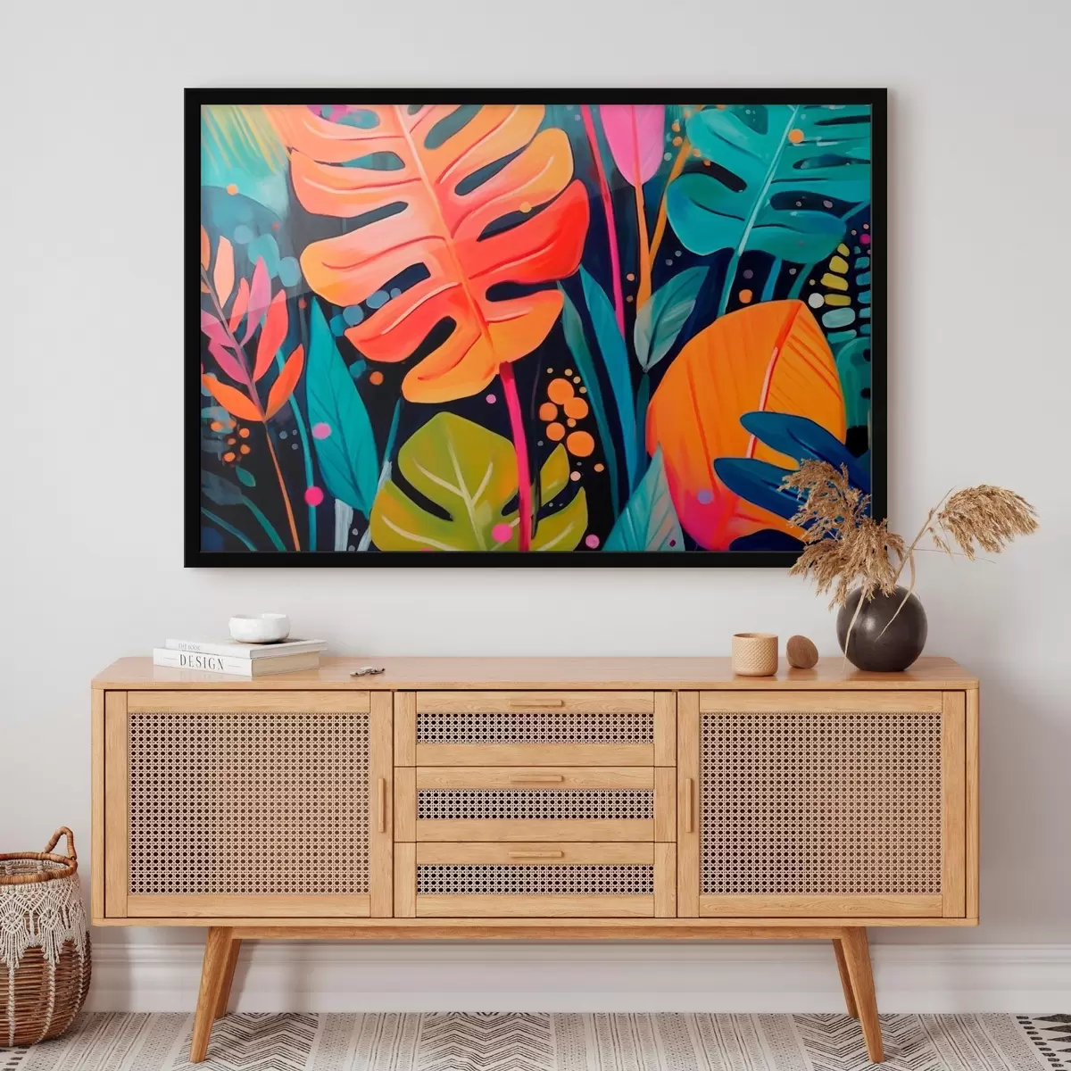 Poster Feuilles tropicales f45308