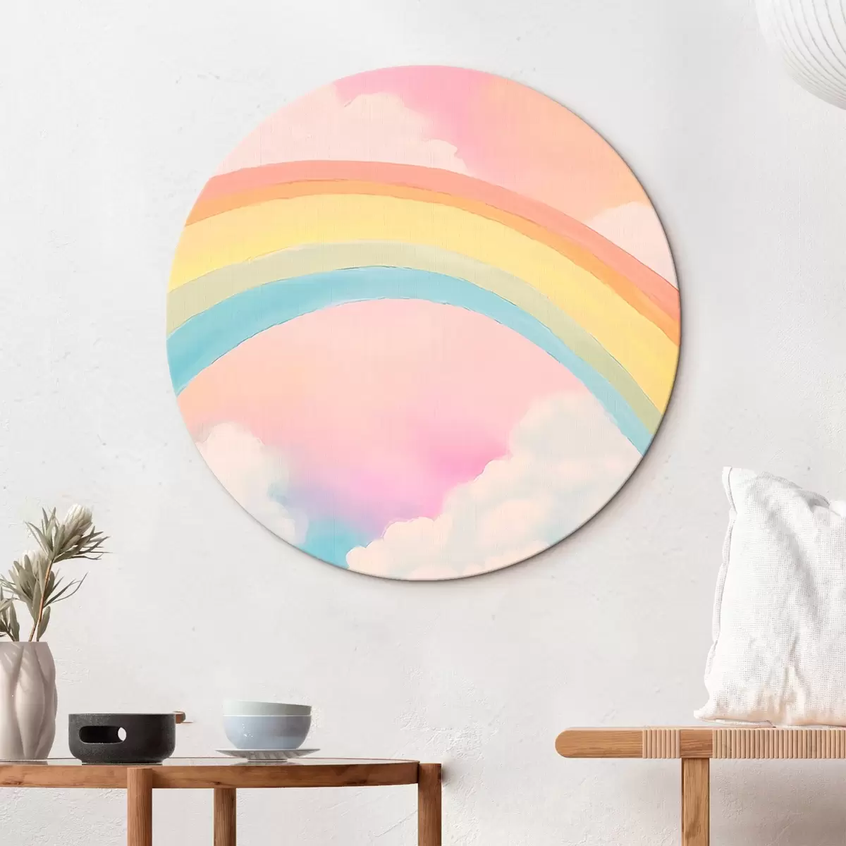 Tableaux rondes Arc-en-ciel r45329