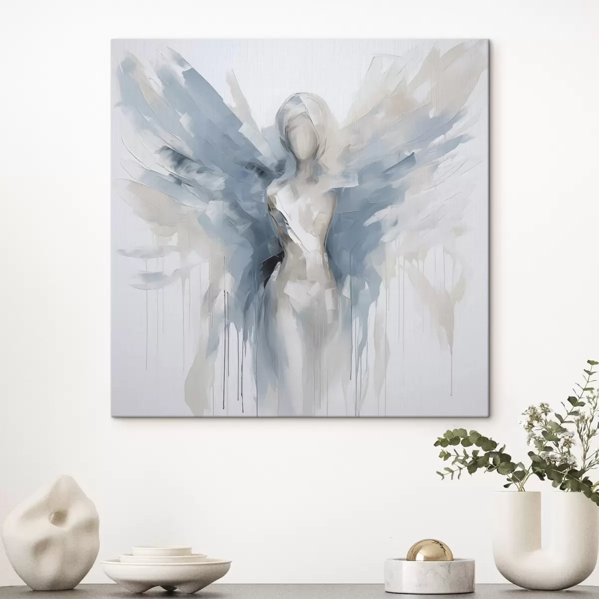 Tableau Ange abstrait s45361
