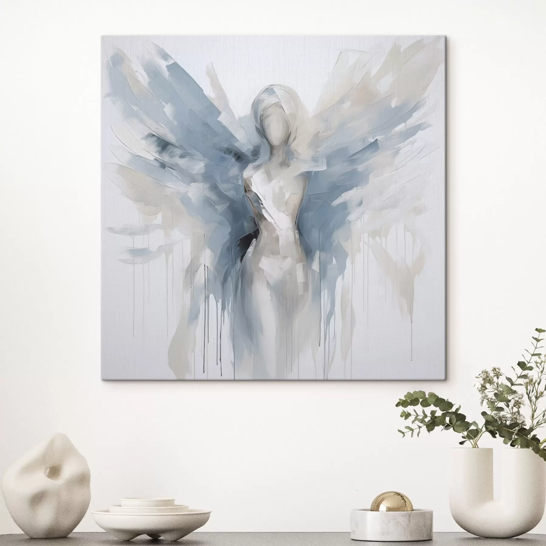 Tableau Ange abstrait s45361