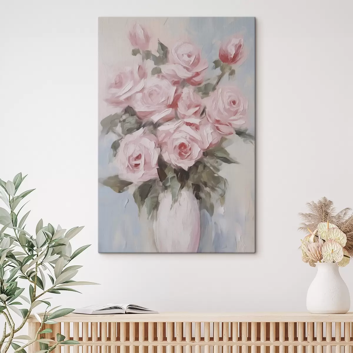 Tableau Bouquet de roses s45362