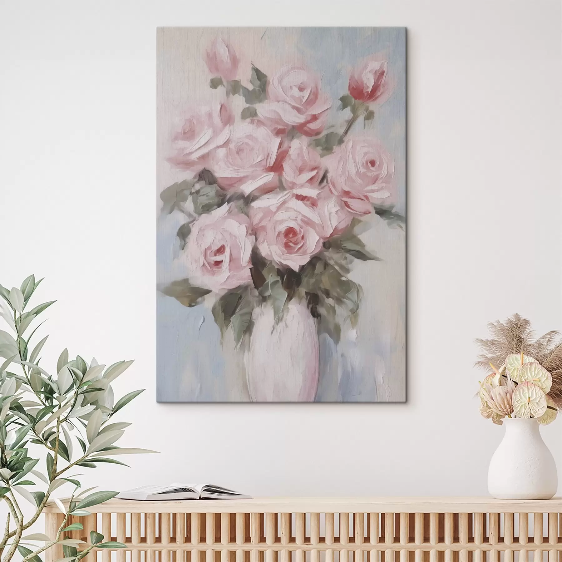 Tableau Bouquet de roses s45362