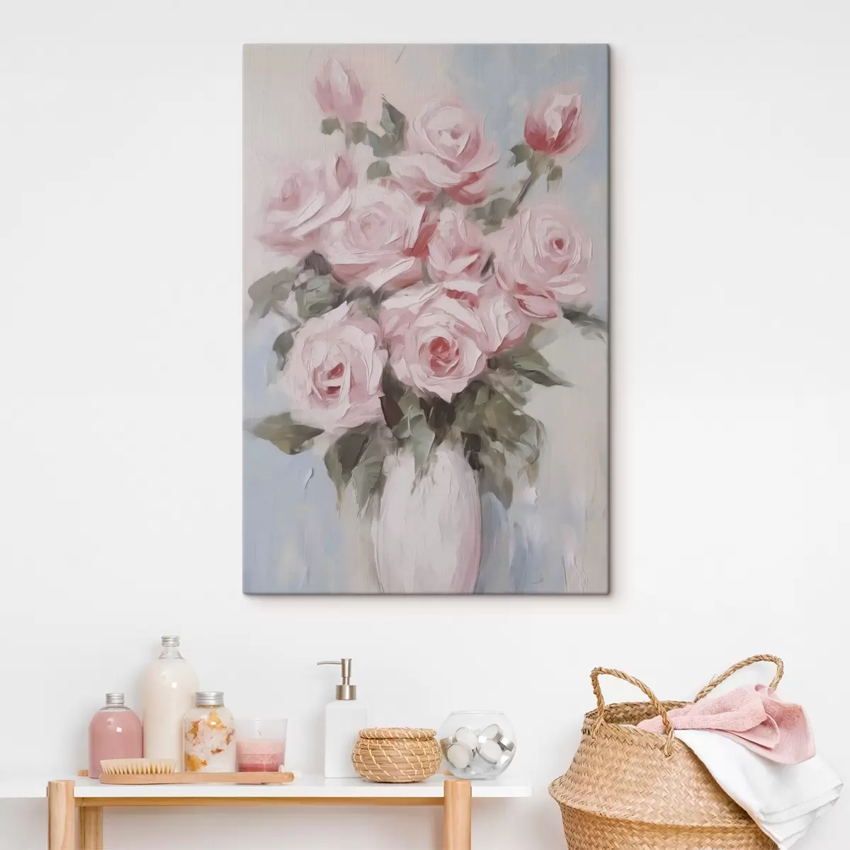 Tableau Bouquet de roses s45362