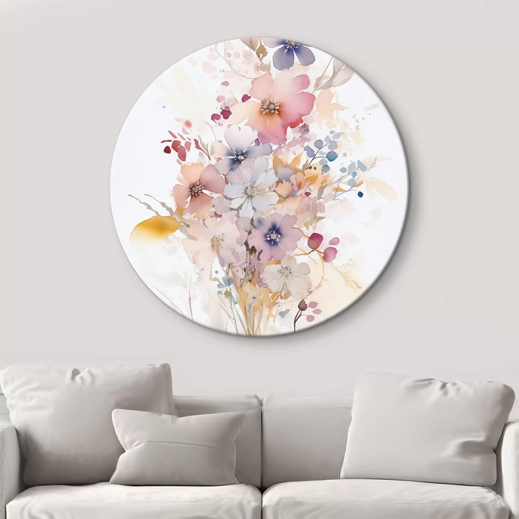Tableau Fleurs imitation aquarelle r45353