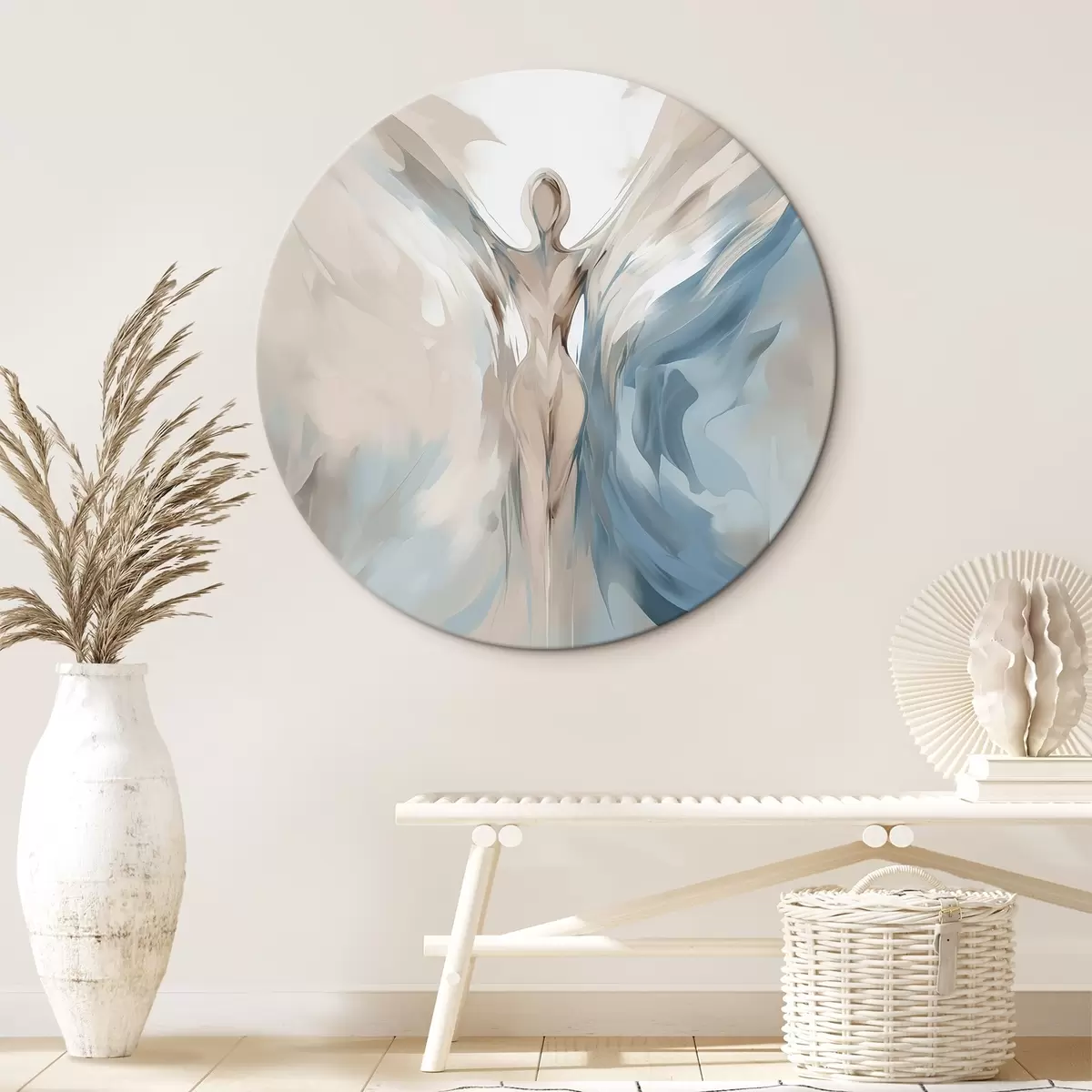 Tableaux rondes Peinture d'imitation d'ange r45360