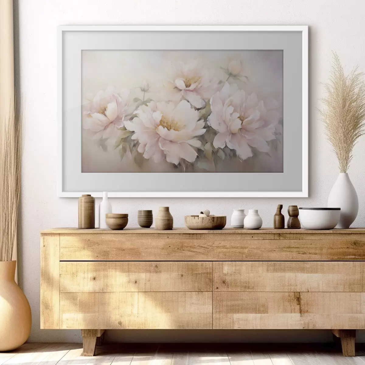Poster Pivoines et sérénade f45345