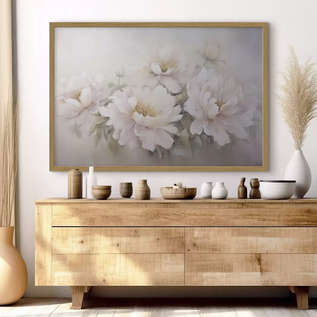 Poster Pivoines et sérénade f45345