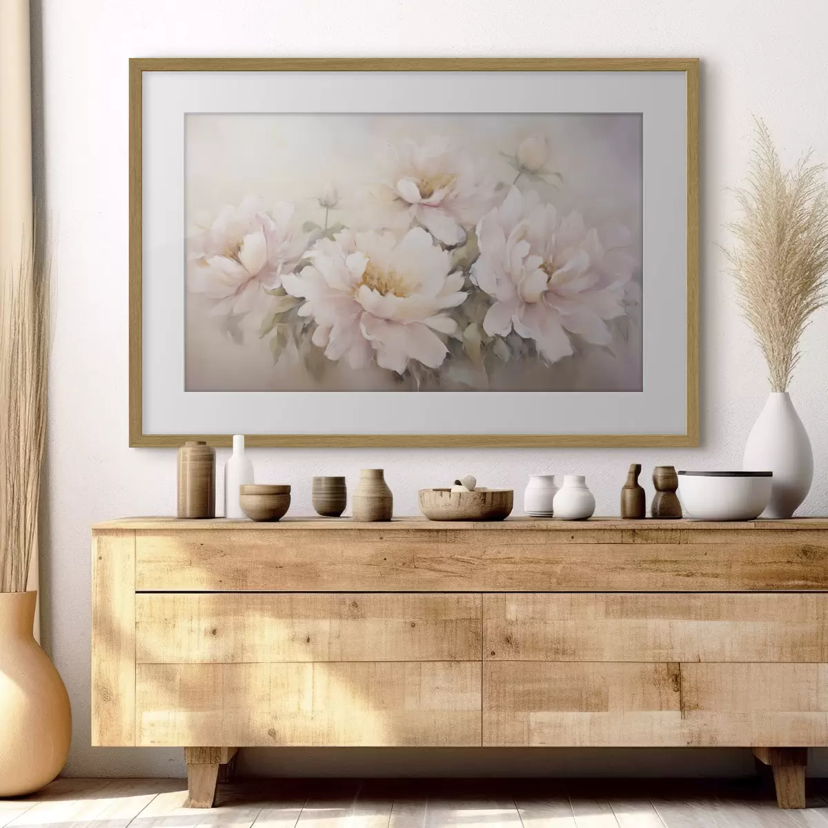 Poster Pivoines et sérénade f45345