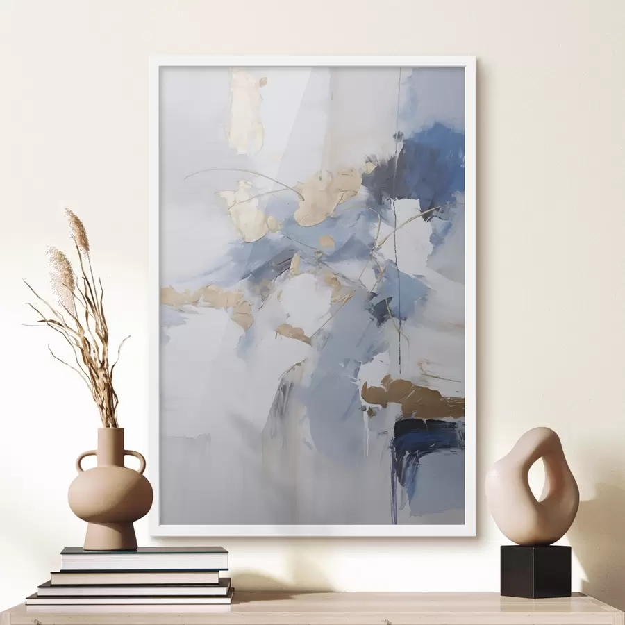 Papier peint Abstraction imitation de la peinture f45348