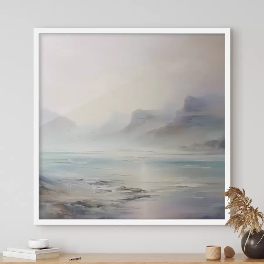 Papier peint Peinture d'imitation de lac f45352