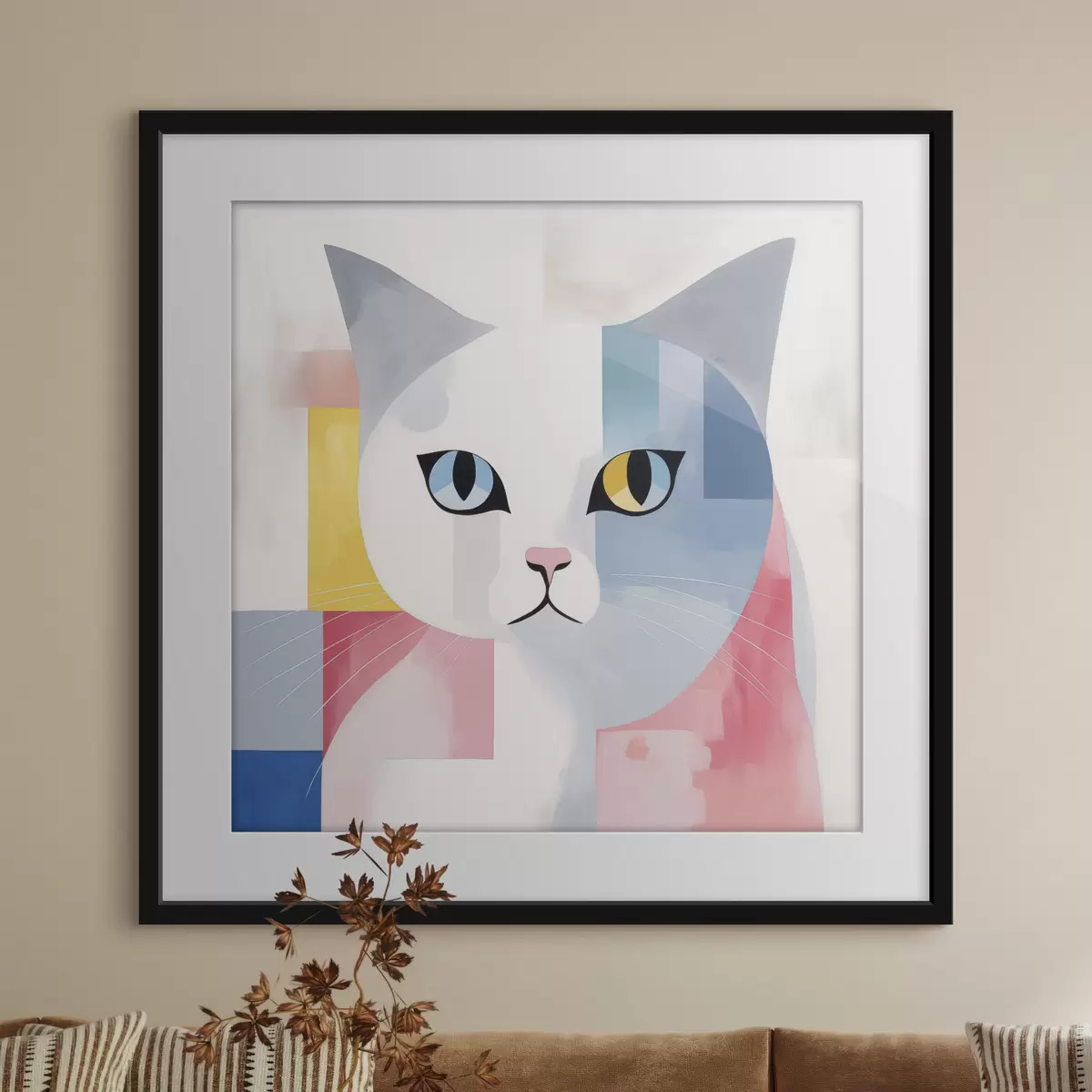 Poster Chat et murmure f45358