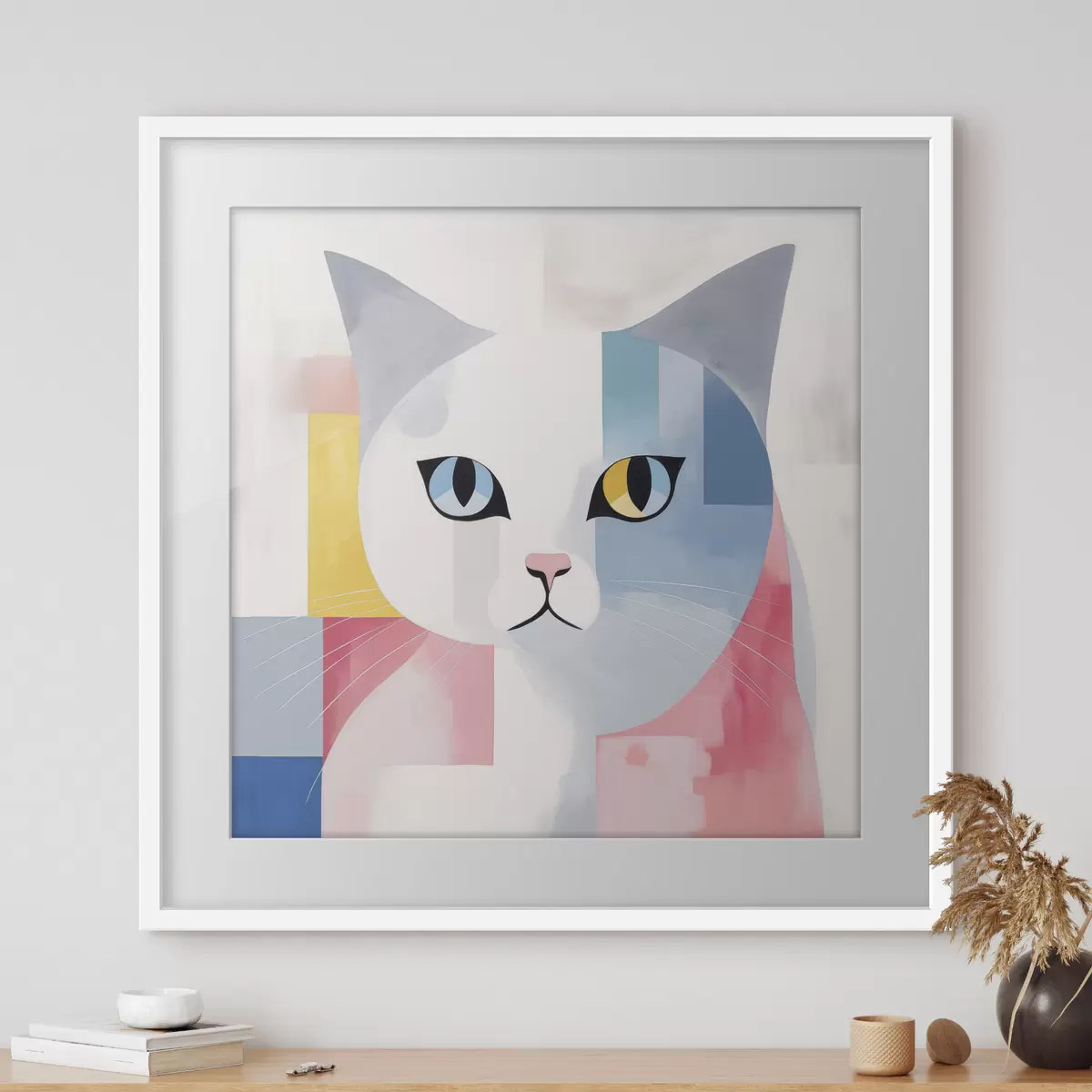 Poster Chat et murmure f45358