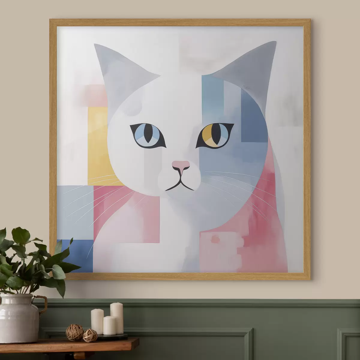 Poster Chat et murmure f45358