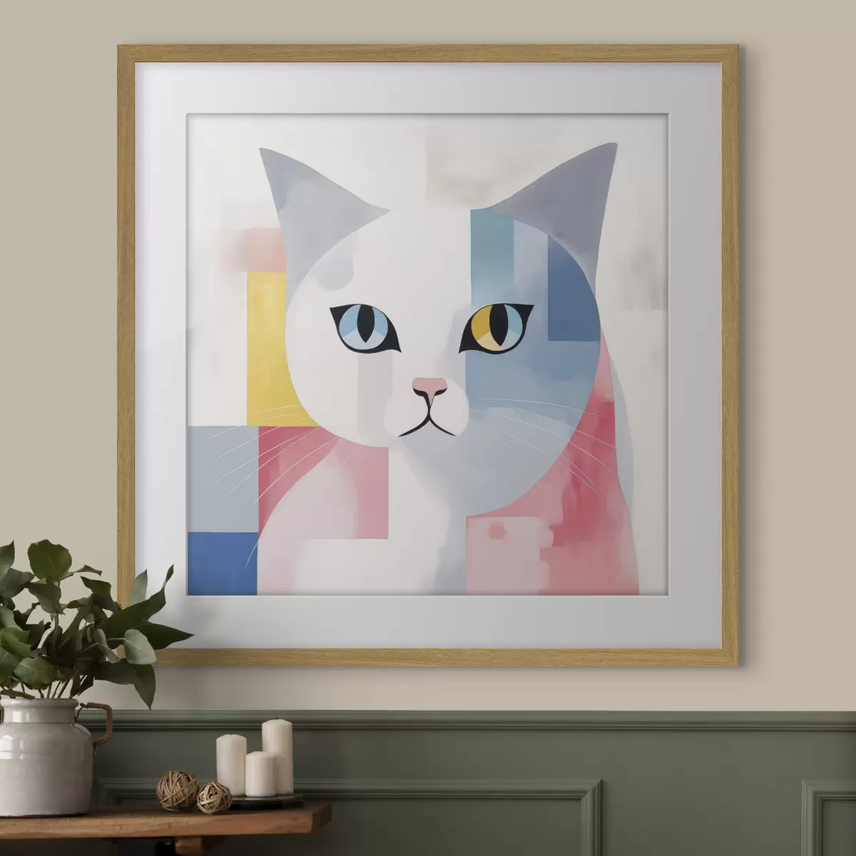 Poster Chat et murmure f45358