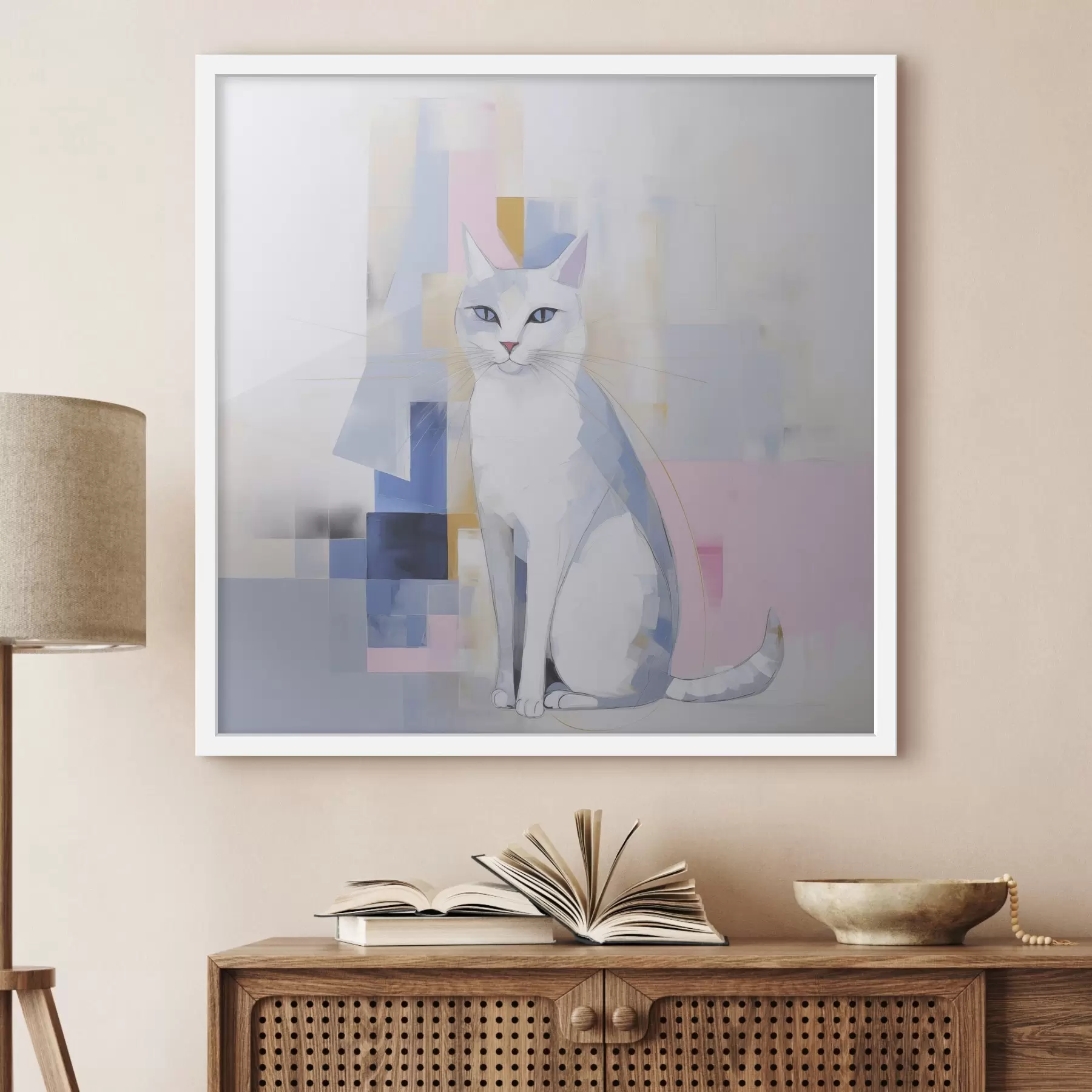 Papier peint Chat et légèreté f45359