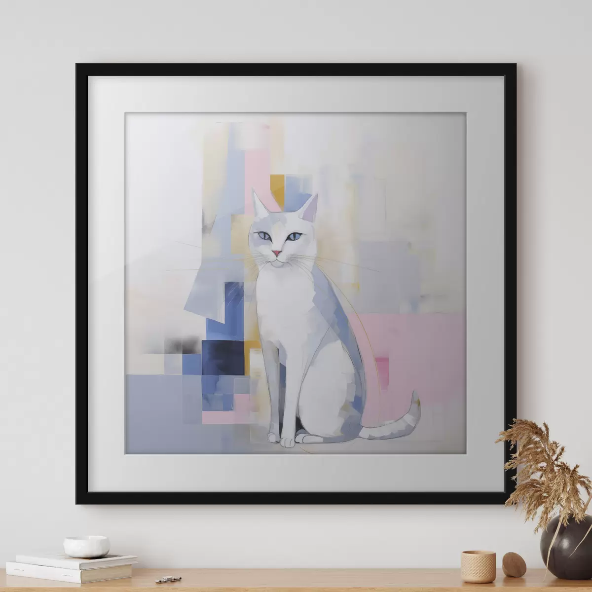 Poster Chat et légèreté f45359