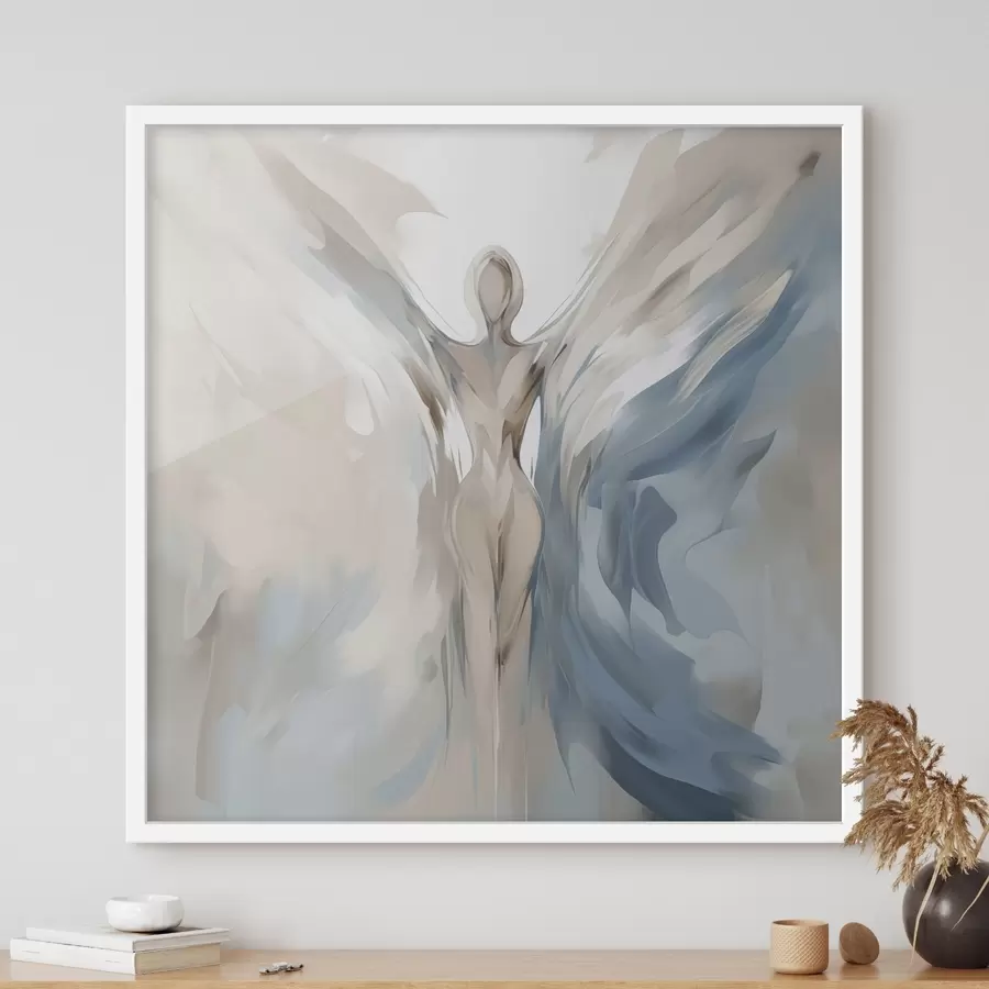 Papier peint Peinture d'imitation d'ange f45360