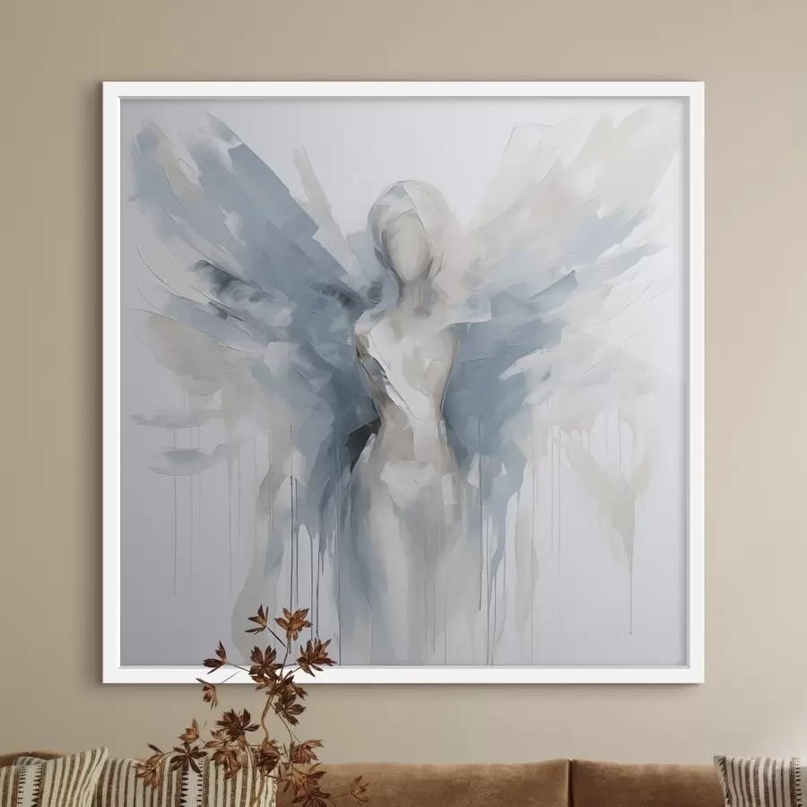Papier peint Ange abstrait f45361