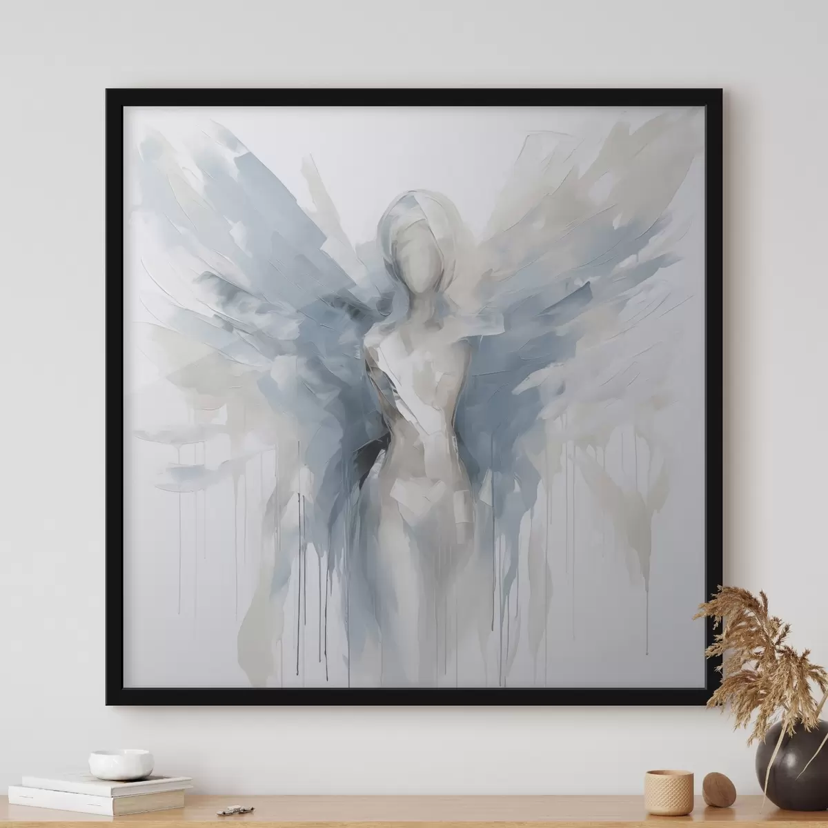 Poster Ange abstrait f45361