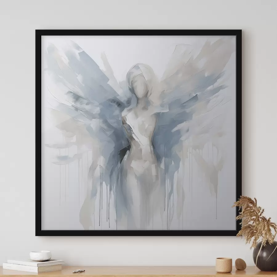 Papier peint Ange abstrait f45361