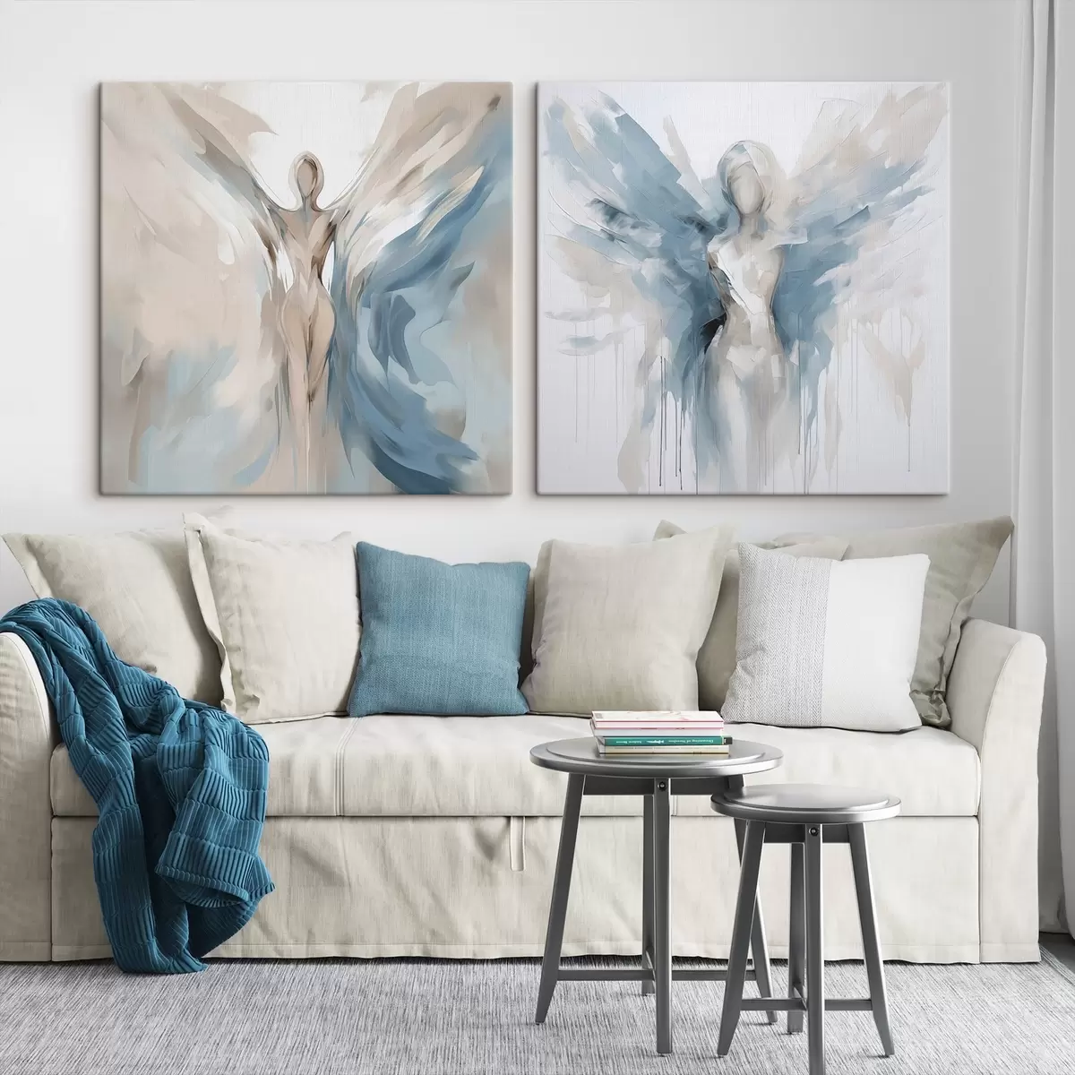 Tableau Ange abstrait m00593
