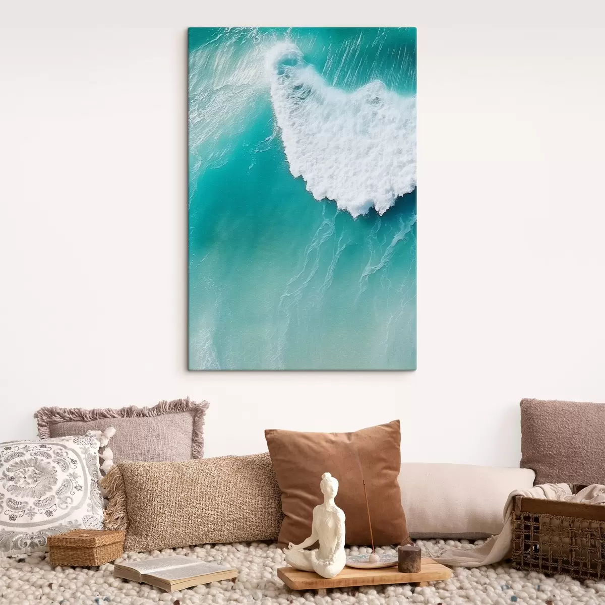 Tableau Vague de mer s45379