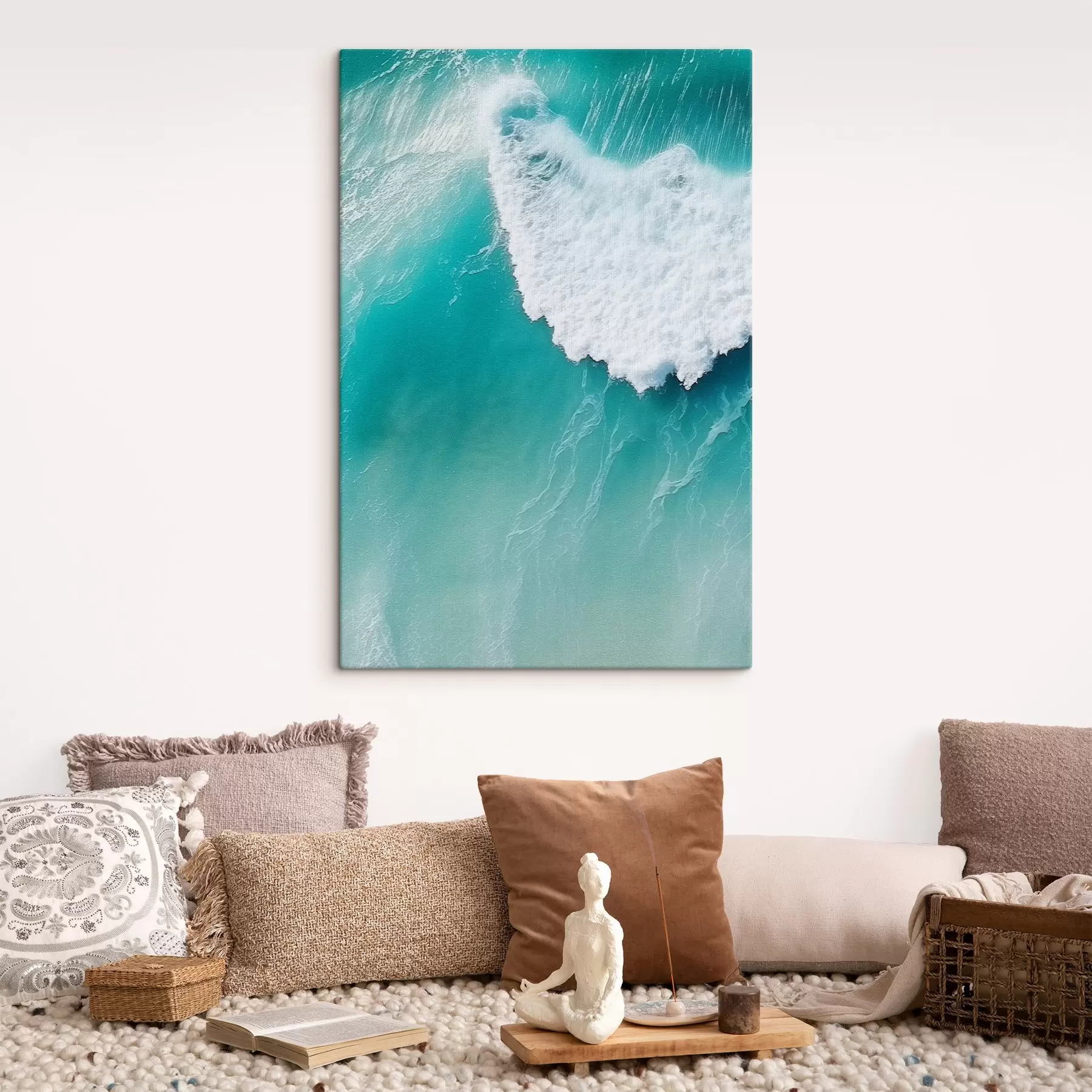 Tableau Vague de mer s45379