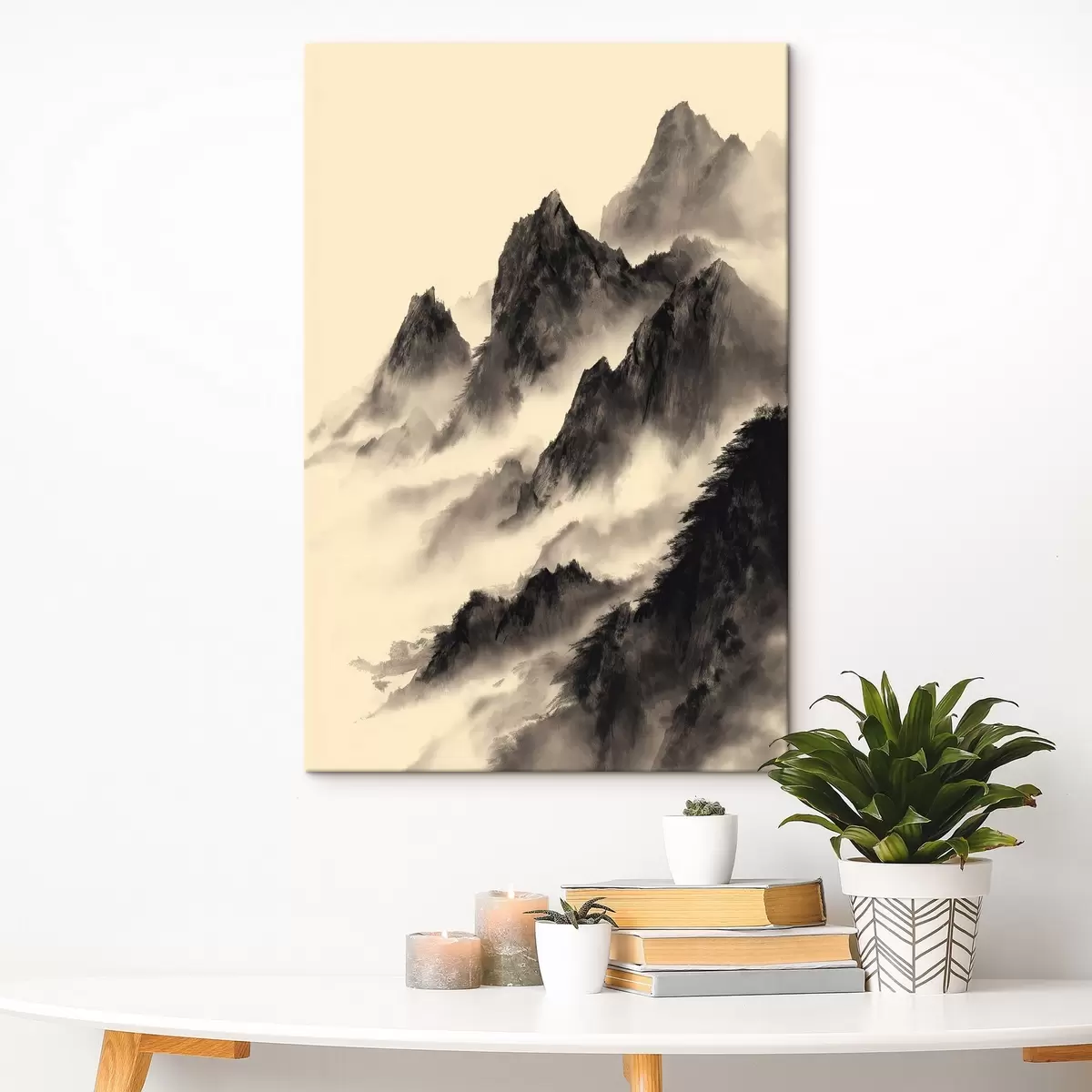 Tableau Montagnes en style chinois s45383