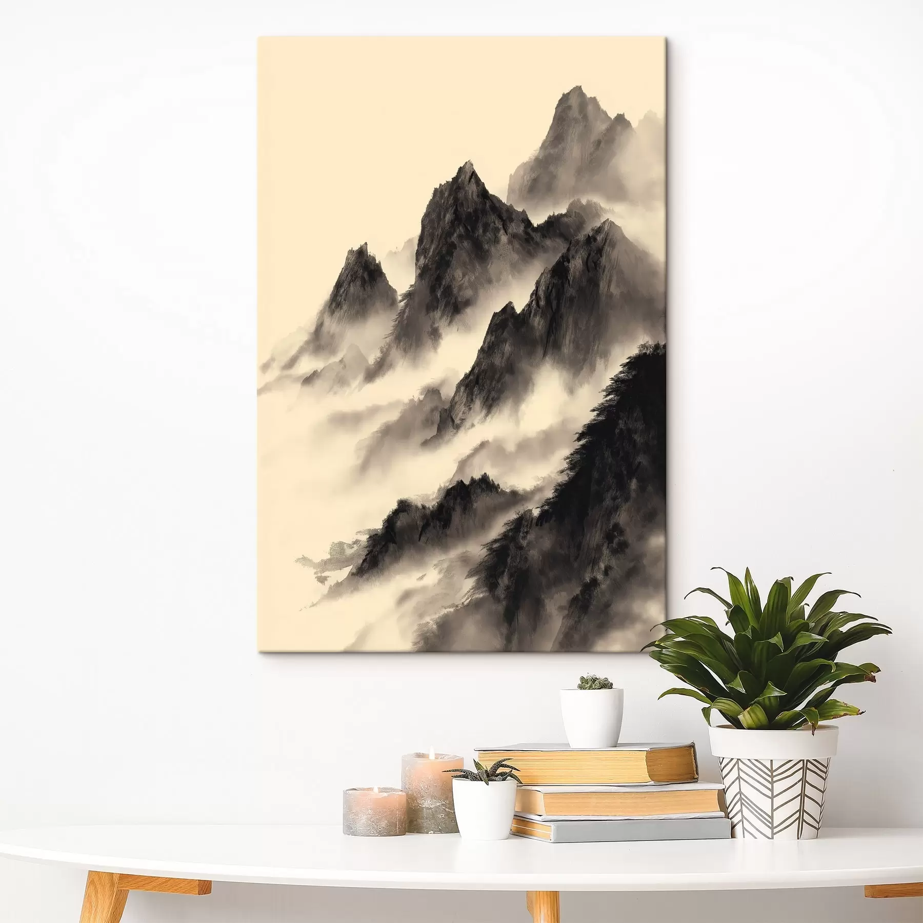 Tableau Montagnes en style chinois s45383