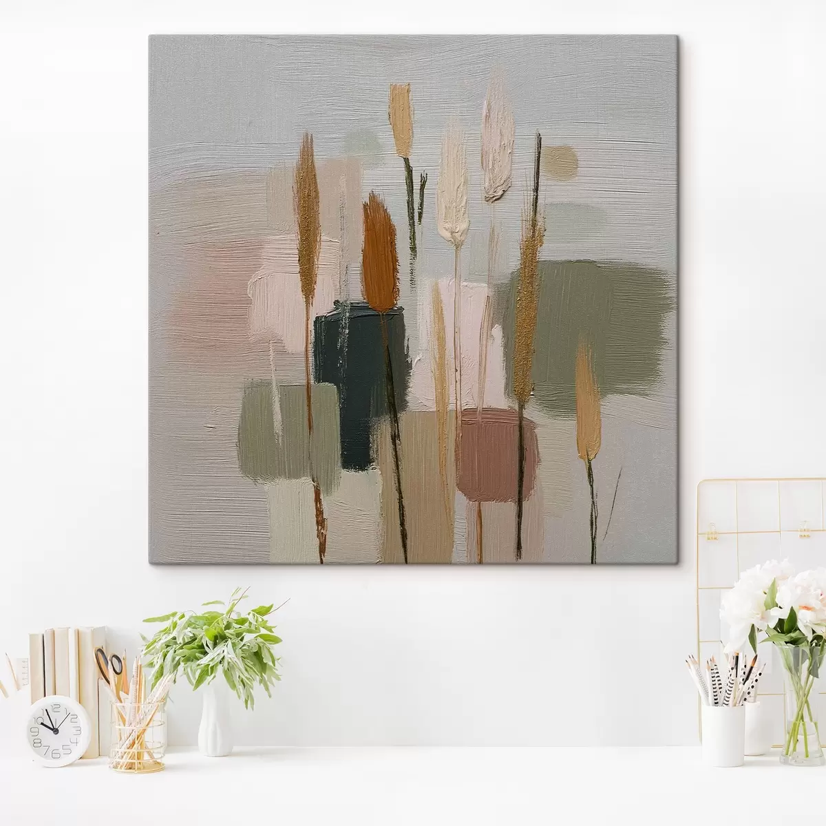 Tableau Composition abstraite s45387