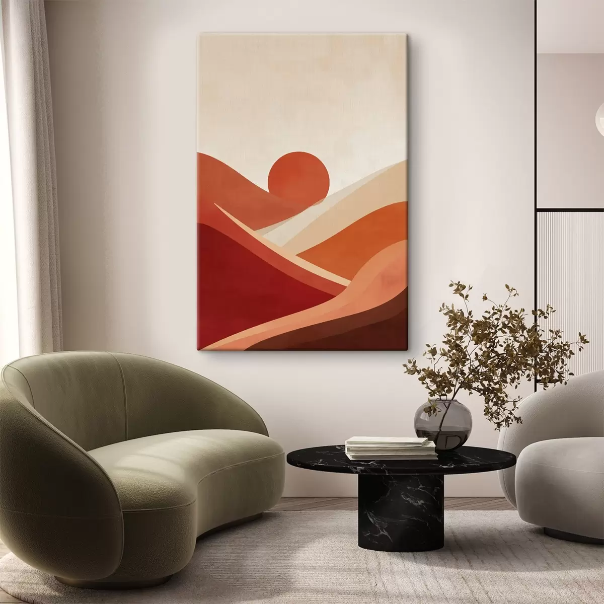 Tableau Lever de soleil s45392