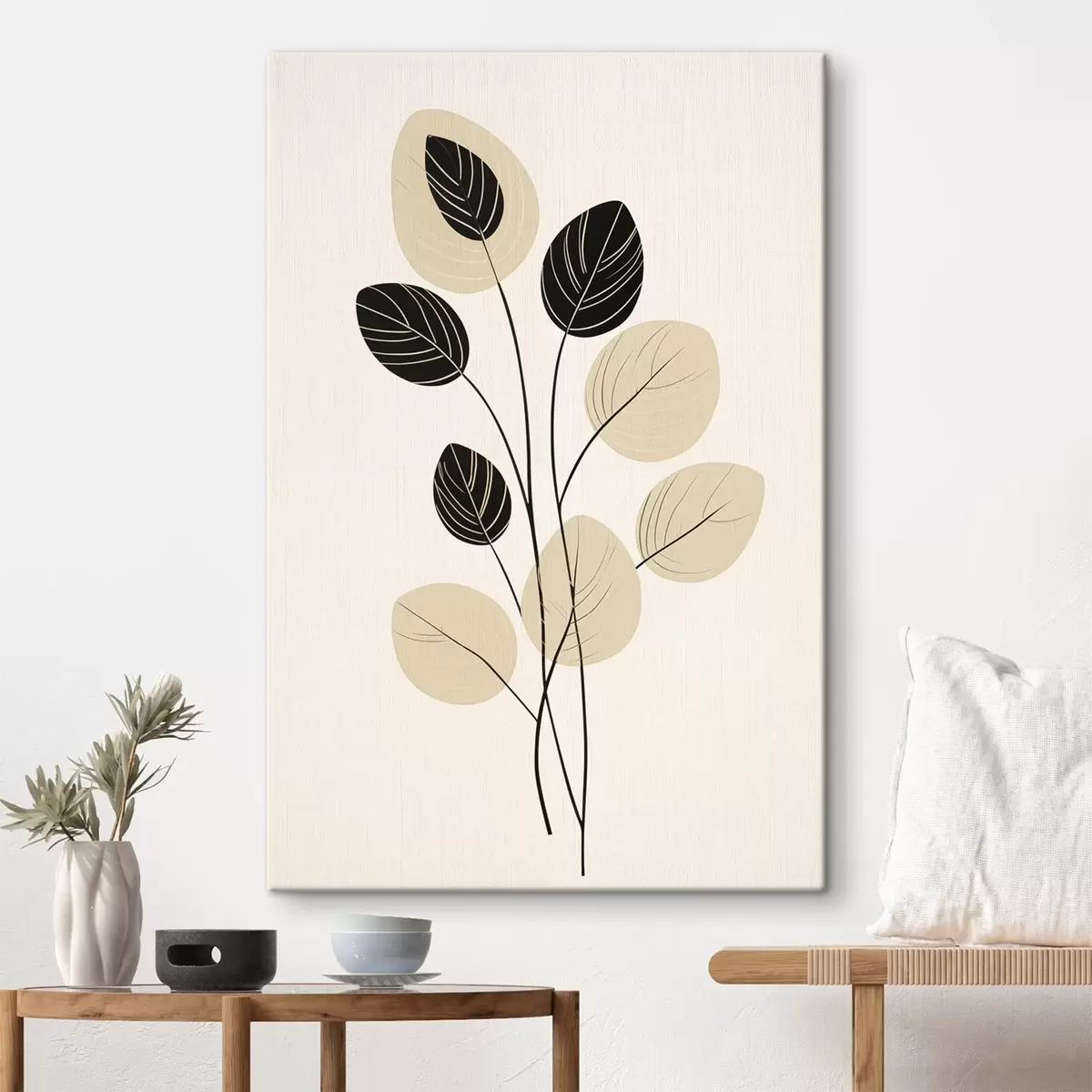 Tableau Illustration botanique minimaliste s45401