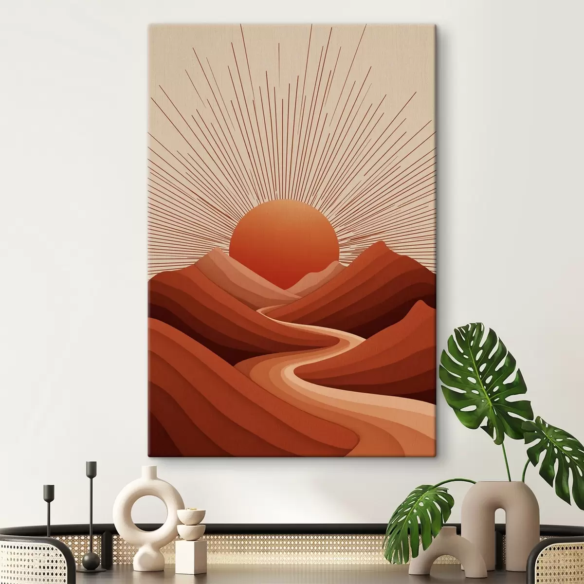 Tableau Soleil de l'après-midi s45405