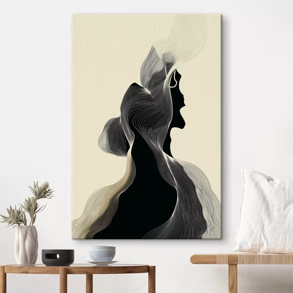 Tableau Danse des lignes s45413