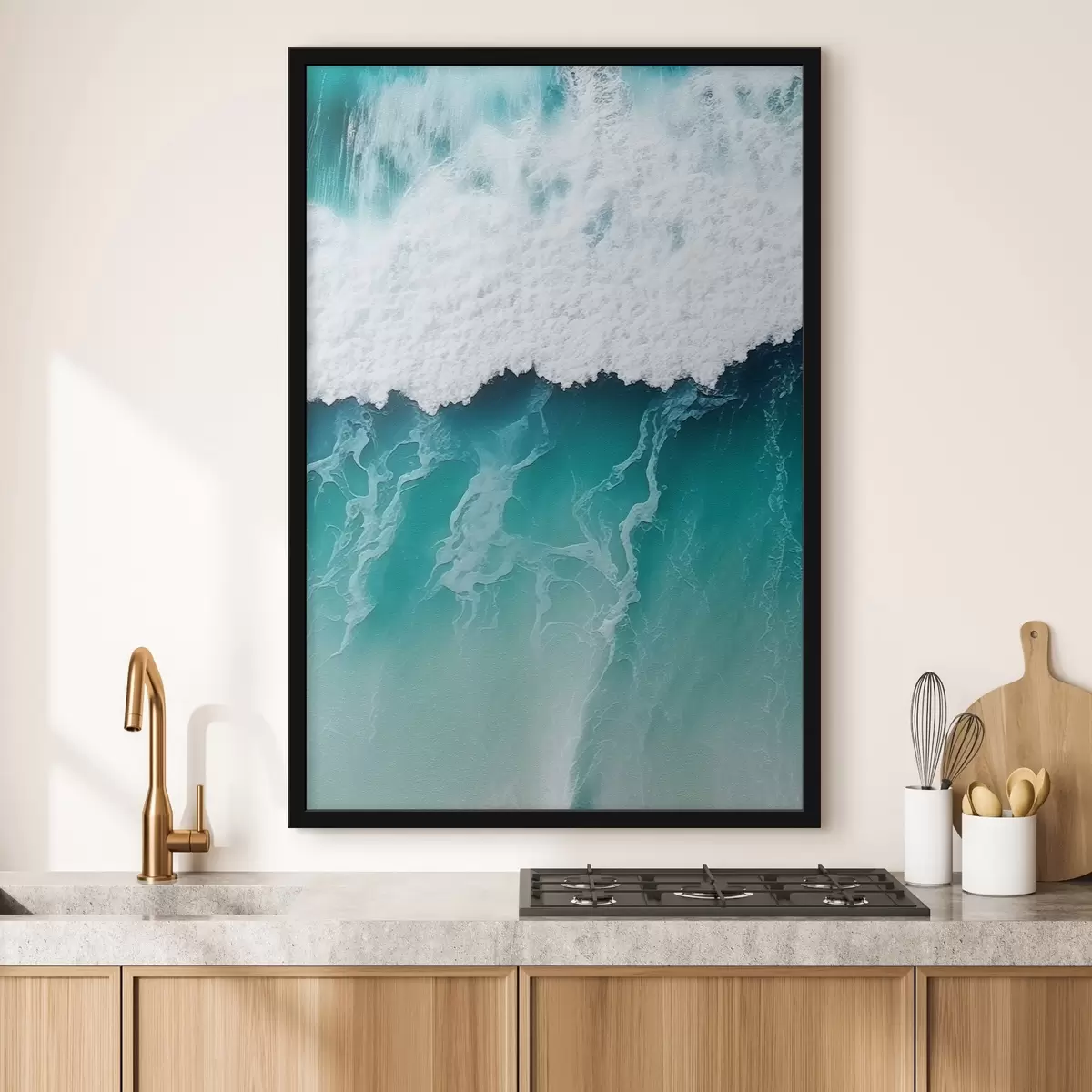 Poster Vague de l'océan f45380