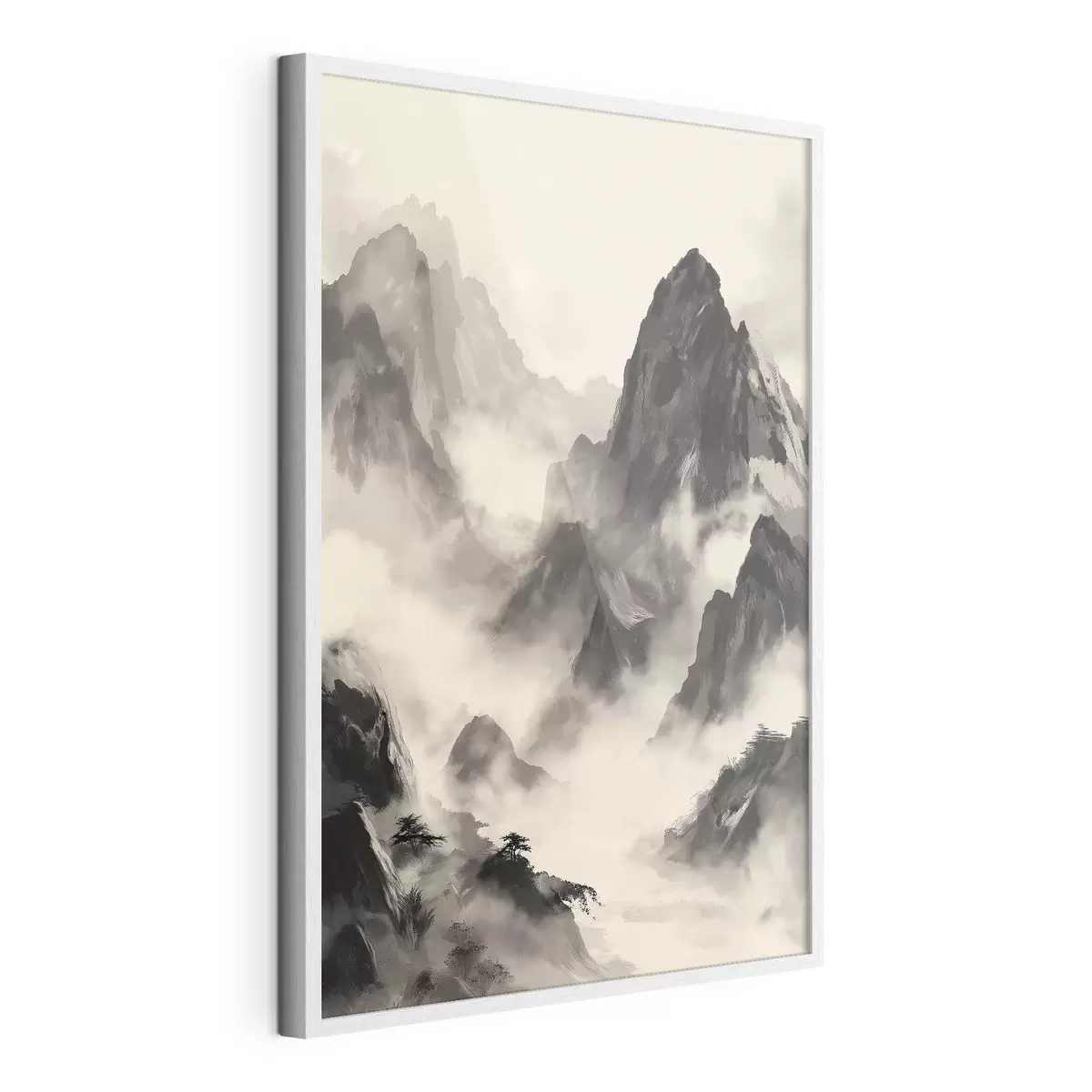 Poster Montagnes en style chinois f45384