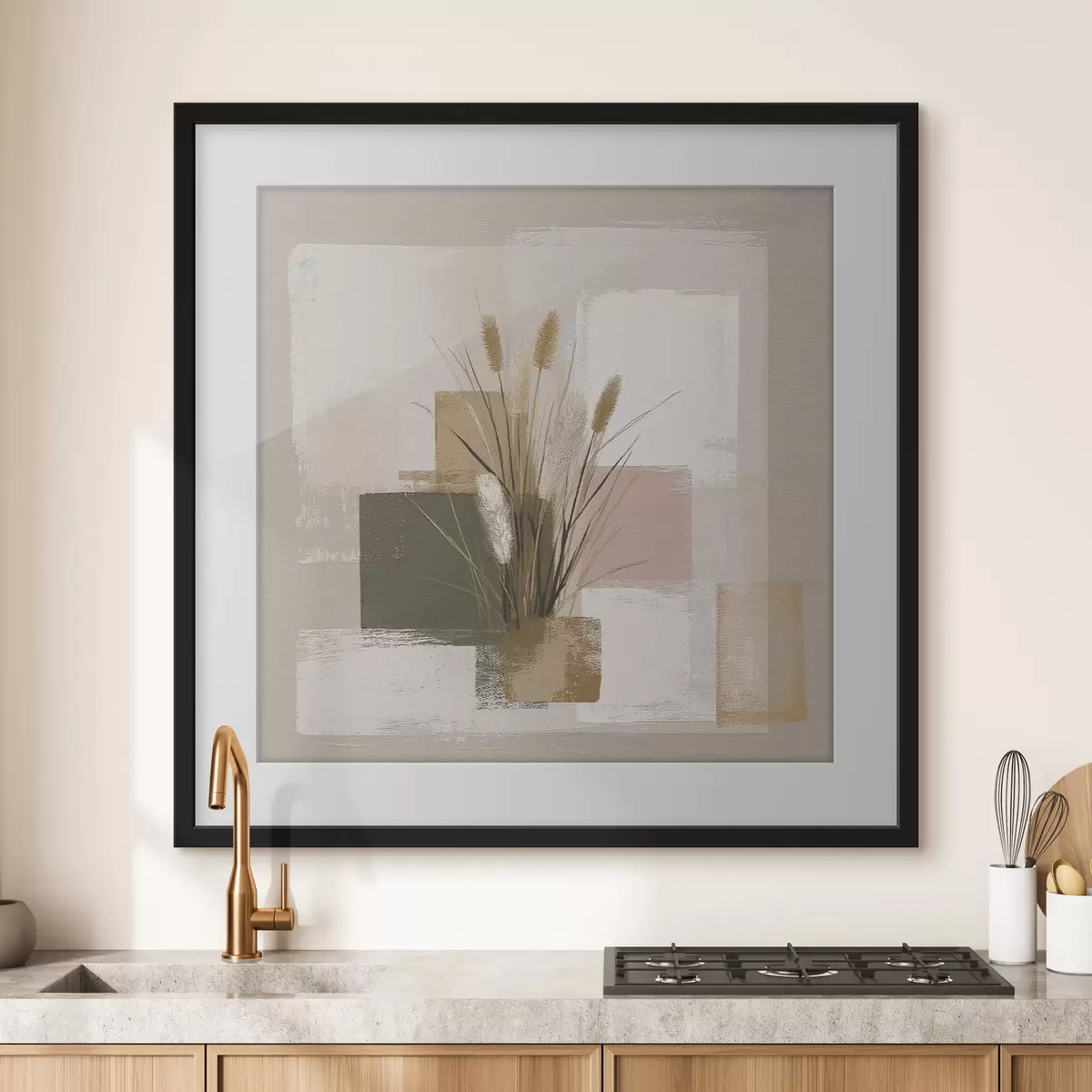 Poster Composition abstraite f45386