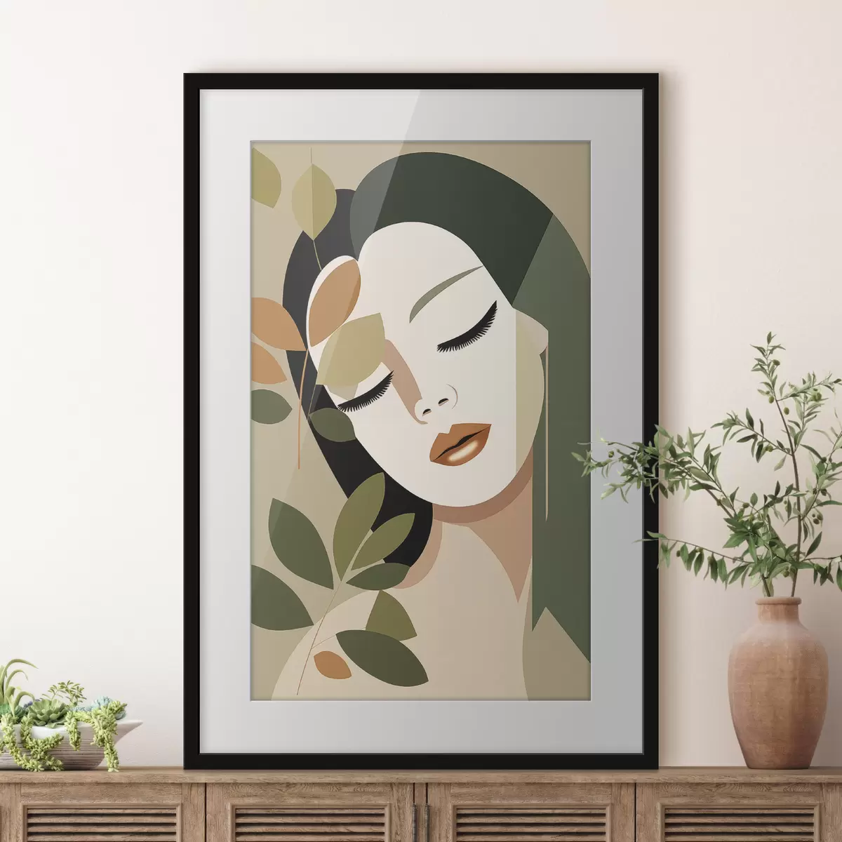 Poster Femme et étreinte f45388