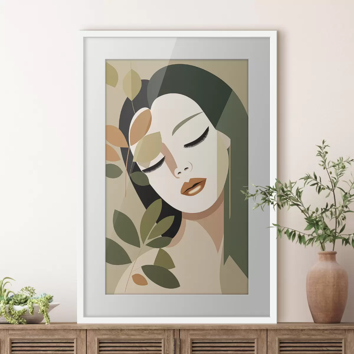 Poster Femme et étreinte f45388