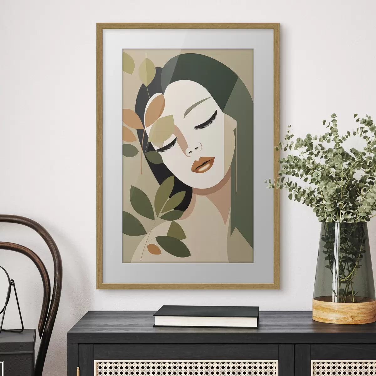 Poster Femme et étreinte f45388