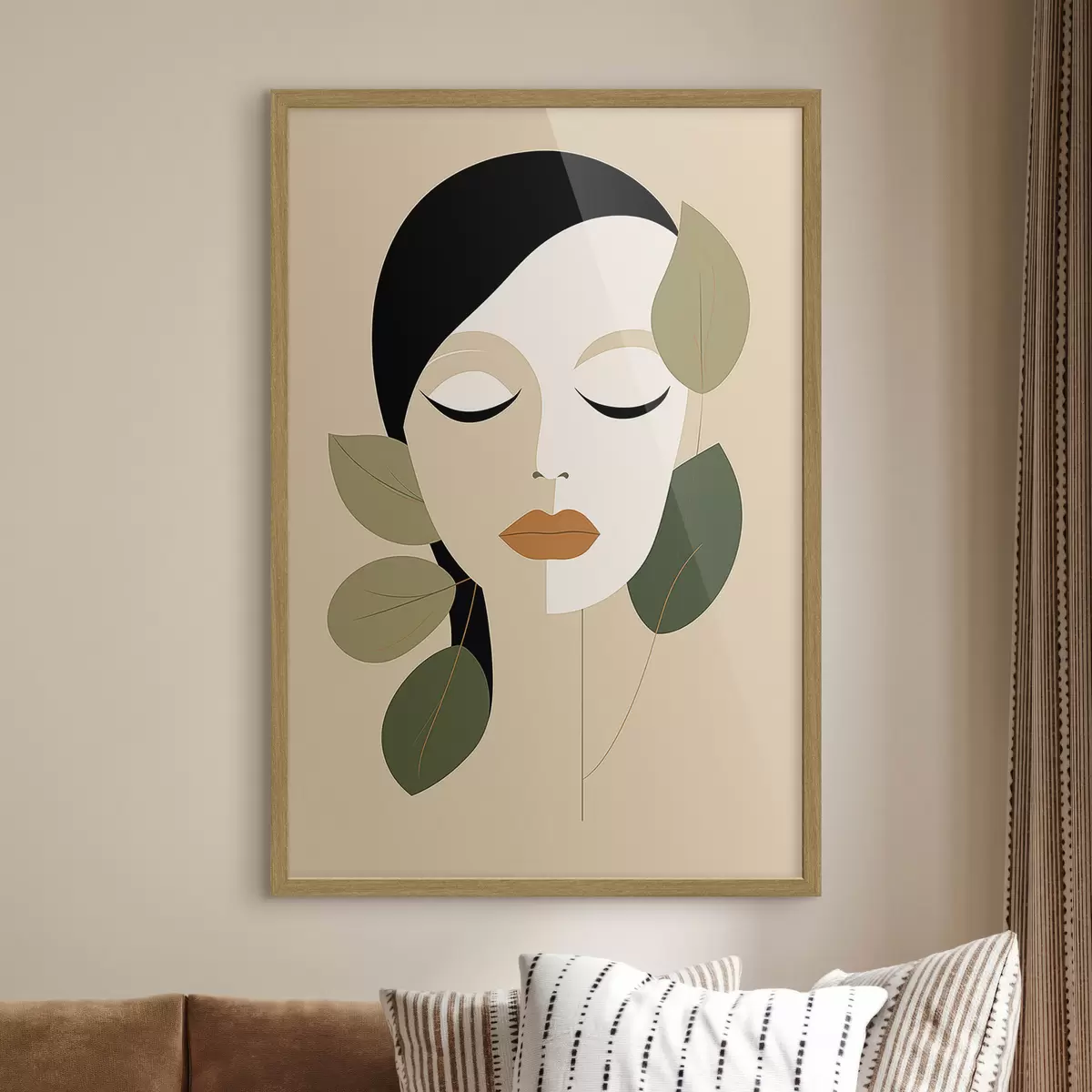 Poster Femme et promesse f45389