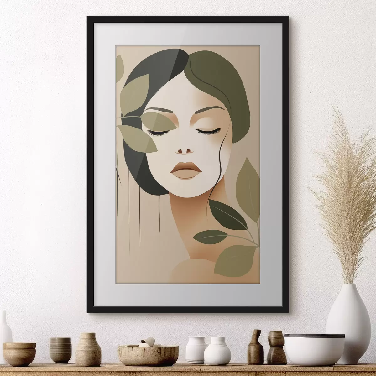 Poster Femme et rythme f45390