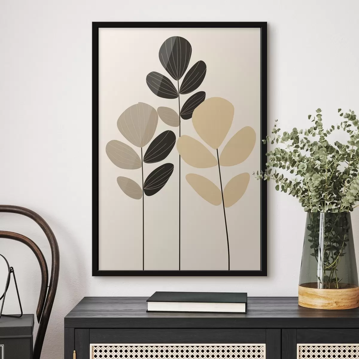 Poster Illustration botanique minimaliste f45400