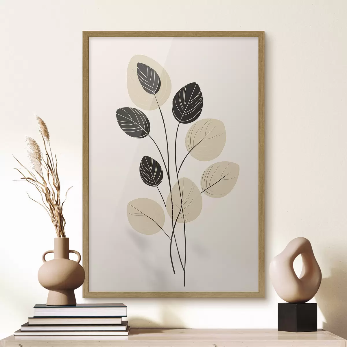 Poster Illustration botanique minimaliste f45401